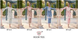 Elegante Conjunto de Shalwar Kameez XL 42 de Seda Viscosa, Estilo Indio, Ropa Pakistaní - Product Image 6