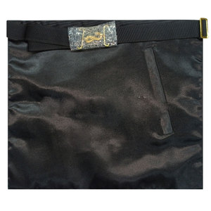 2025 TABLIER maçonnique AASR 6E DEGRÉ TRIANGLE D'OR - Product Image 2