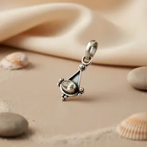 925 Silver <b>Citrine</b> <b>Pendant</b> for Women Handmade Rose Gold Gemstone Jewelry with Rhodium Plating Gift - Product Image 2