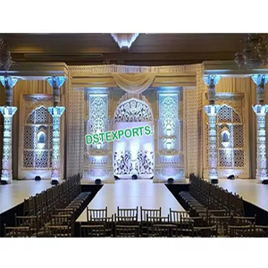 Conjunto de escenario de boda americano a la venta, último conjunto de escenario de boda a la venta, diseño imperial, fabricante de escenario de boda asiático - Product Image 1