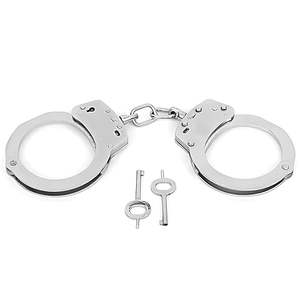 Esposas de Acero Inoxidable al por Mayor OEM, Cuerpo de Acero al Carbono Ajustable con Diseño de Alta Resistencia, Incluye Llaves de Seguridad - Product Image 1