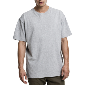 Camisetas personalizadas de fitness para hombre, Camiseta holgada de alta calidad, camiseta para correr, fitness, manga corta, deportes, color sólido, logotipo personalizado - Product Image 1