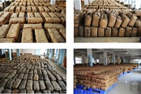 KAIYANGE Vente en gros de briques de thé tibétain du Sichuan de bonne qualité, 5 grammes, KANG ZHUAN KANG VRICK TEA, thé noir fermenté au fromage