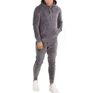 Nuevo Conjunto Deportivo de Terciopelo para Hombre, Color Personalizado, Transpirable, Invierno, 100% Algodón, Material Duradero de Alta Calidad - Product Image 2