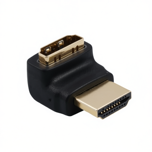 Adaptateur vidéo HDMI IADAP et connecteur M vers F 90 degrés vers le bas Noir L - Product Image 2