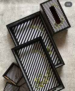 Soporte de caja de pañuelos natural, cubierta de caja de pañuelos sólida para el hogar, oficina y Hotel, diseño ecológico, suministro al por mayor - Product Image 4