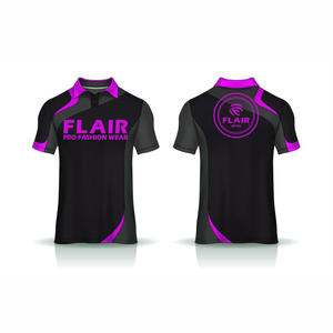 Gran oferta de algodón 100% para hombre, camiseta Polo personalizada de buena calidad, Color sólido, estilo informal, patrón, 180g, tela, peso frontal - Product Image 3