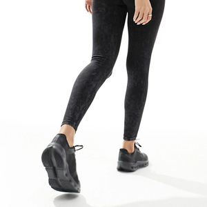 Pantalones transpirables de punto sin costuras de alta calidad para gimnasio, mallas con estampado cruzado XL, informales de LICRA amigables con la piel - Product Image 5