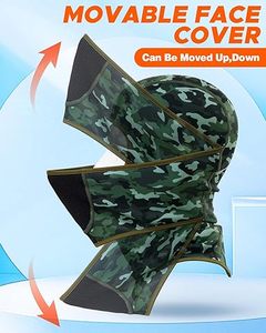 Masque de ski unisexe personnalisable 100% acrylique, best-seller, durable, marque privée, couvre-visage, cagoule, respirant, imperméable, extérieur - Product Image 3