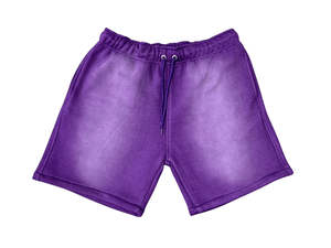 ผลิตกางเกงขาสั้นเหงื่อล้างกรดสายรัดเอวสูงสําหรับผู้ชายกางเกงขาสั้นผู้ชายระบายอากาศแห้งเร็วแบบกรดล้างที่กําหนดเอง - Product Image 2