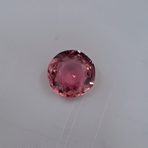 พลอยทัวร์มาลีนสีชมพูทรงกลม9x9x4มม. อัญมณีหลวมจำนวนมากสำหรับผู้ผลิตเครื่องประดับ - Product Image 1