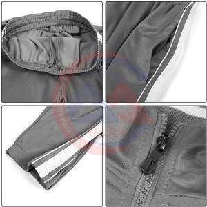 Ensemble de survêtement décontracté pour homme, manches longues, fermeture éclair, style sport, entraînement, course à pied, vêtements de sport pour homme - Product Image 4