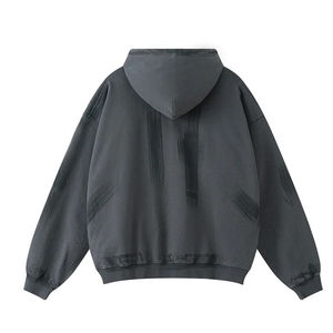 Sweat-shirts à capuche unisexes de qualité supérieure, style unique, délavés au soleil, prix de gros, respirants, 100% coton, faible MOQ - Product Image 4