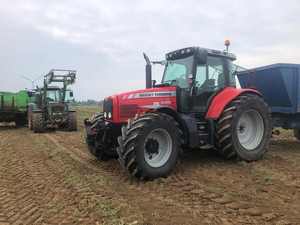 Masseyy Fergusonn Alta Calidad 4*4 Mini Tractores de Ruedas Agrícolas 60HP/75HP/85HP Kubota Motor Walking Tractor Gear Pump Core - Product Image 4