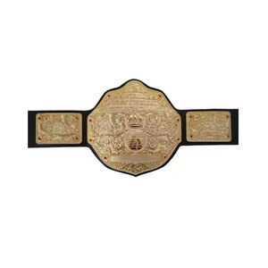 OEM Wrestling Championship Belt Zinc Plaques Custom Boxing MMA Heavyweight Title Belt Wholesale titre kickboxing championship - Product Image 5