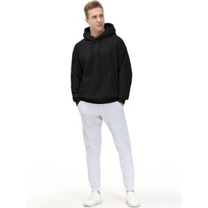 Sweats à capuche pour hommes, imprimés personnalisés, design minimaliste, tissu en coton/polyester respirant et écologique, confortable, moderne et décontracté - Product Image 5