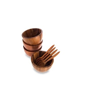 Handycraft-mini cuenco de madera para frutas, tamaño personalizado, precio barato, hecho a mano, brillante y pulido - Product Image 2