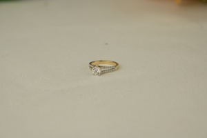 Anillo de diamante cultivado en laboratorio Premium 0,87 quilates corte redondo VS1 claridad IGI SGL certificado Oro rosa oro plata proveedor al por mayor - Product Image 6