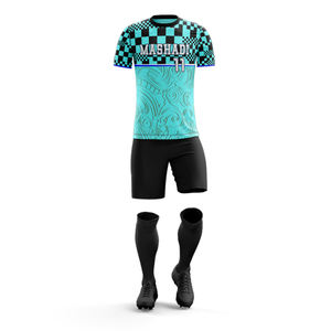 OEM Sublimation Custom Team Soccer Jersey High Quality Club Team Soccer Uniforms - Product Image 4