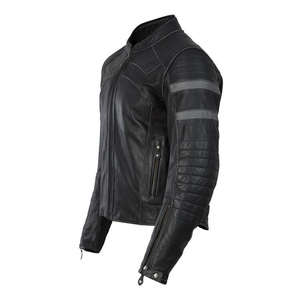Chaqueta de Motocicleta Unisex de Cuero Premium, Resistente al Viento, Personalizable, Precio de Fábrica al por Mayor, 2026, para Adultos, Todas las Temporadas - Product Image 5