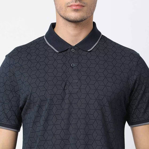 OEM Wholesale 100% Cotton Solid Knitted <b>Men's</b> Sport Short Sleeve Custom Embroidered High Printed Plus Size for <b>Shirts</b> - Product Image 5