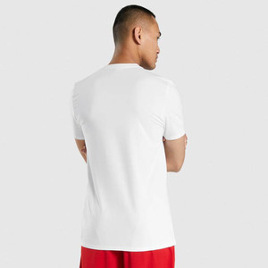 2023 Slim Fit hommes Hip Hop T-Shirt impression numérique personnalisée avec tissu tricoté léger plusieurs couleurs de lettres décontractées - Product Image 2