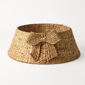 Arbres de jacinthe d'eau faits à la main jupe anneau haut tendance arbre naturel couverture de base assemblage rapide - Product Image 1