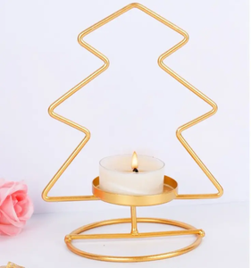 Nouveauté : Centre de table de Noël avec base en bois, touches en métal aluminium antique, conçu pour la sculpture de Noël, feuille - Product Image 5