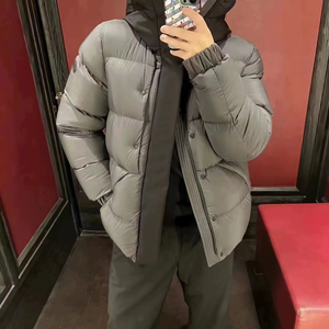 New Fashion Winter <b>Men</b> Duck Down <b>Hooded</b> Bubble <b>Jacket</b> Fashion Plus Size Waterproof Black Puffer <b>Jackets</b> For <b>Men's</b> - Product Image 6