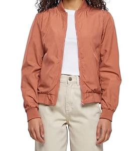 <b>Women</b> Full <b>Zip</b> <b>up</b> Stand Collar Plain Polyester Nylon Lightweight Windproof Printing Wholesale Price Cropped Stylish <b>Women</b> <b>Jacket</b> - Product Image 5