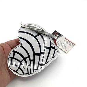 Wholesale Price White Concha Heart Acrylic Lash Pallet Tile With <b>Magnet</b> for Tweezers Custom Logo <b>Eyelash</b> Trays Lash Tiles - Product Image 5