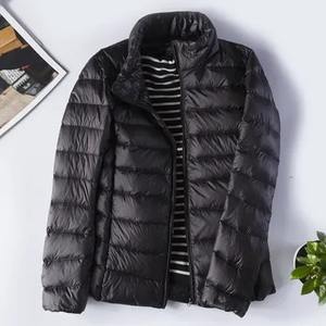 Frost Gale Otoño Invierno mujer ultraligero abajo chaquetas 2024 nuevo Puffer pato pluma abrigos Slim cálido Parkas portátil prendas de vestir - Product Image 4