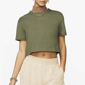 Crop <b>Tops</b> <b>for</b> <b>Women</b> Summer Clothes <b>Women</b> Cotton <b>Sexy</b> Crop <b>Top</b> Tshirts Blank <b>Womens</b> T Shirts Crop <b>Top</b> Tshirts - Product Image 4