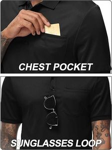 เสื้อโปโลแขนสั้นสำหรับผู้ชายเสื้อโปโลผ้าฝ้าย100% สั่งทำโลโก้ได้ทุกวันสำหรับบ้านสำนักงาน - Product Image 4