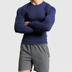 Vente en gros de rashguards BJJ pour hommes et femmes, imprimés par sublimation, en spandex, rashguards de gym, de surf et de plongée, chemises de compression - Product Image 6
