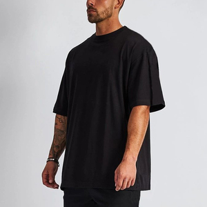 2024 ODM conception personnalisée poids lourd 250 Gsm T-shirt blanc 100% coton col polo grande taille pull américain pour hommes - Product Image 3