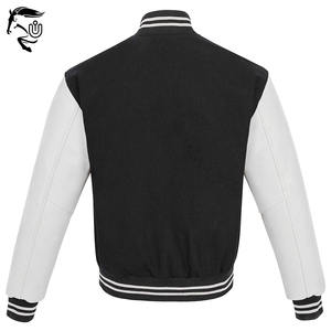 Chaqueta universitaria con parche de manga larga para hombre, ropa de calle de lona colorida personalizada con Etiqueta Privada, popular entre Letterman - Product Image 5