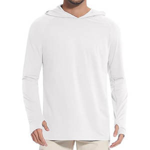 Camisas de pesca para hombres Manga larga Protección solar UV Sudadera con capucha Camisas de senderismo al aire libre Tops de secado rápido - Product Image 6