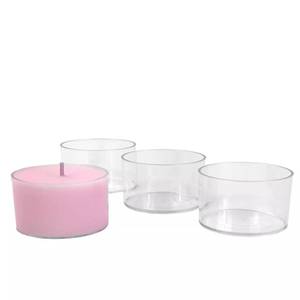 80-Pack CLEAR <b>TEALIGHT</b> HOLDERS, <b>Tealight</b> Cups, Clear <b>Tealight</b> Candle Holders 80-Pack, Bulk <b>Tealight</b> Holders, Bulk <b>Tealight</b> Cups - Product Image 2