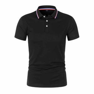 MARS hommes à manches courtes pour polos de haute qualité nouvelle tendance de la mode logo brodé personnalisé tricoté polyester coton - Product Image 5