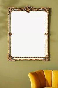 Nhôm hình bầu dục Gương Phụ Kiện <span class=keywords><strong>Antique</strong></span> sinh sản khung tường trang trí được thiết kế cho cổ điển Châu Âu đồ nội thất nhà - Product Image 3