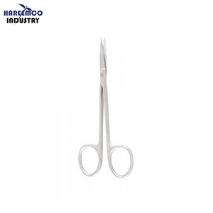 Curetas de hueso Dental Iris de marca personalizada, instrumento quirúrgico Romo afilado curvo, Manual de acero inoxidable, clase I aprobada por CE ISO - Product Image 1