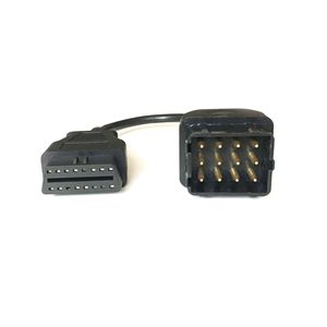 Cable Adaptador de Diagnóstico OBD de 12 Pines a 16 Pines para Renault, OEM OREN12-T, Accesorio para Motor - Product Image 2