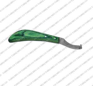 Couteau à sabot incurvé outil vétérinaire maréchal-ferrant en acier inoxydable couteau de soin des sabots de cheval par TARIQ MFG CO CE ISO EU - Product Image 5