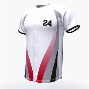Camiseta Deportiva de Béisbol, Diseño Clásico, Transpirable, Tallas Grandes, con Impresión por Transferencia de Calor, 100% Poliéster - Product Image 2