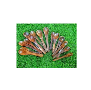 Kitchen <b>Gadgets</b> & Tools Multi Task Scoop Salt Coffee Measuring Wooden Spoon Cutlery Picture Style Room Food Family Holiday Spoon - Product Image 4