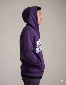เสื้อฮู้ดซิปผู้ชาย Rexfit Sports ลายพิมพ์โลโก้แบบนูน |   เสื้อฮู้ดซิปผ้าฟลีซพรีเมียม |   เสื้อฮู้ดลำลองสไตล์สตรีทสำหรับฤดูหนาว - Product Image 3