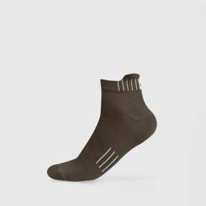 Chaussettes courtes sportives ShieldFlex avec logo personnalisable, 100 % coton, antibactériennes, respirantes, pour la saison automnale, adaptées aux diabétiques - Product Image 1