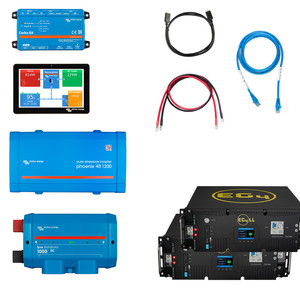 ระบบอินเวอร์เตอร์ Victron Energy Phoenix 48V 1200W คลื่นไซน์บริสุทธิ์ พร้อมแบตเตอรี่สำรองสำหรับพลังงานทดแทน - Product Image 1
