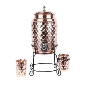 Énorme demande imprimé cuivre pot d'eau matériel distributeur d'eau potable pour taille personnalisée à bas prix - Product Image 4